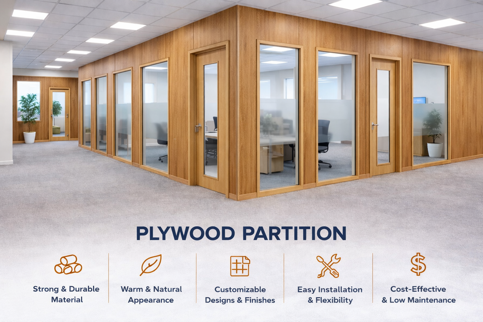 Partition Sheathing Plywood Partition